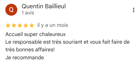 Avis client Google 4